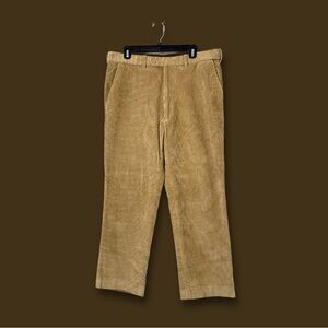 Classic Tan Corduroy Pants for Men